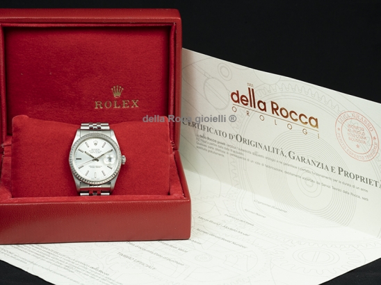 Rolex Datejust 36 Silver/Argento  Watch  16220